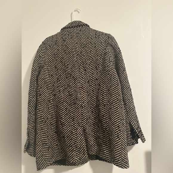 Anine Bing Women's Diana Fishbone Blazer Coat - Picture 4 of 7